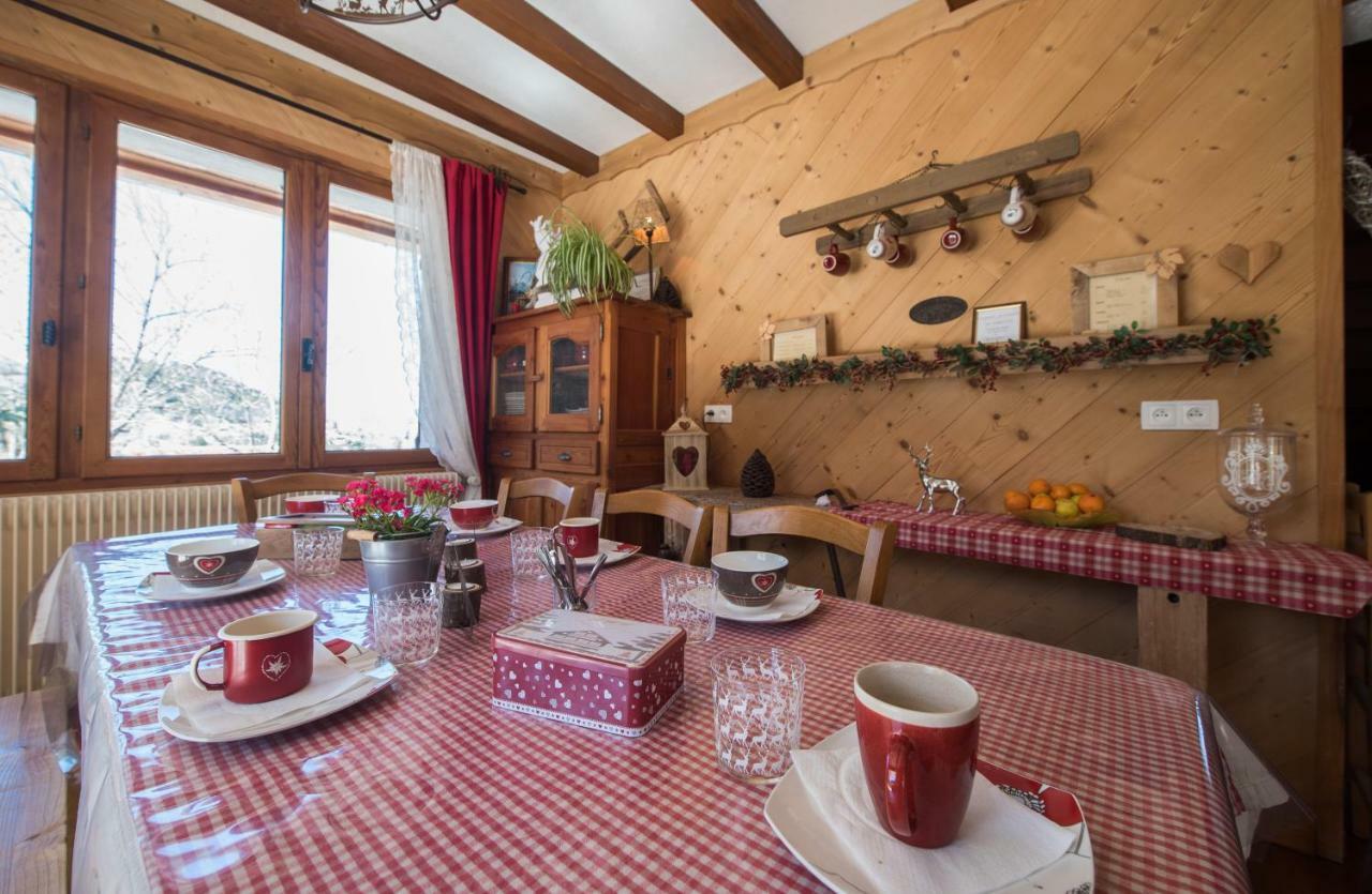 B&B Chalet La Providence Le Sauze Exteriör bild